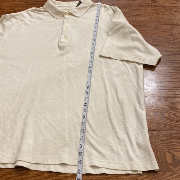 PING Big & Tall 4 button white s/s cotton men’s polo shirt vintage 2X 🌞 - Picture 13 of 13